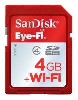 Sandisk 4Gb Class4 +Wi-Fi SD